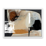 Shop Logical Canvas Art Print-Abstract, Black, Brown, Dan Hobday, Horizontal, Rectangle, View All-framed wall decor artwork