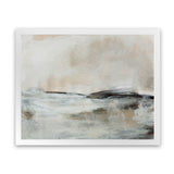 Shop Lost Time Art Print-Abstract, Dan Hobday, Horizontal, Neutrals, Rectangle, View All-framed painted poster wall decor artwork