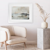 Shop Lost Time Art Print-Abstract, Dan Hobday, Horizontal, Neutrals, Rectangle, View All-framed painted poster wall decor artwork