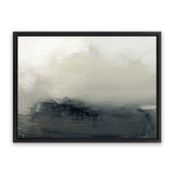 Shop Minus Canvas Art Print-Abstract, Black, Dan Hobday, Horizontal, Neutrals, Rectangle, View All-framed wall decor artwork