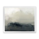 Shop Minus Art Print-Abstract, Black, Dan Hobday, Horizontal, Neutrals, Rectangle, View All-framed painted poster wall decor artwork