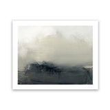 Shop Minus Art Print-Abstract, Black, Dan Hobday, Horizontal, Neutrals, Rectangle, View All-framed painted poster wall decor artwork