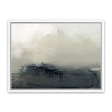 Shop Minus Canvas Art Print-Abstract, Black, Dan Hobday, Horizontal, Neutrals, Rectangle, View All-framed wall decor artwork