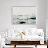 Shop Mountain Air Canvas Art Print-Abstract, Dan Hobday, Horizontal, Neutrals, Rectangle, View All-framed wall decor artwork