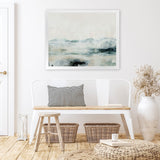 Shop Mountain Air Art Print-Abstract, Dan Hobday, Horizontal, Neutrals, Rectangle, View All-framed painted poster wall decor artwork