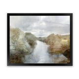 Shop Riverside Art Print-Abstract, Brown, Dan Hobday, Grey, Horizontal, Rectangle, View All-framed painted poster wall decor artwork