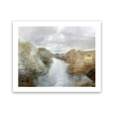 Shop Riverside Art Print-Abstract, Brown, Dan Hobday, Grey, Horizontal, Rectangle, View All-framed painted poster wall decor artwork