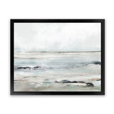 Shop Sandy Bay Art Print-Abstract, Dan Hobday, Horizontal, Neutrals, Rectangle, View All-framed painted poster wall decor artwork