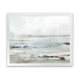 Shop Sandy Bay Art Print-Abstract, Dan Hobday, Horizontal, Neutrals, Rectangle, View All-framed painted poster wall decor artwork