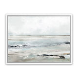 Shop Sandy Bay Canvas Art Print-Abstract, Dan Hobday, Horizontal, Neutrals, Rectangle, View All-framed wall decor artwork