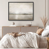 Shop Sunlight Bay Canvas Art Print-Abstract, Dan Hobday, Horizontal, Neutrals, Rectangle, View All-framed wall decor artwork