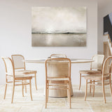 Shop Sunlight Bay Canvas Art Print-Abstract, Dan Hobday, Horizontal, Neutrals, Rectangle, View All-framed wall decor artwork