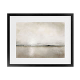 Shop Sunlight Bay Art Print-Abstract, Dan Hobday, Horizontal, Neutrals, Rectangle, View All-framed painted poster wall decor artwork