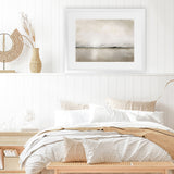 Shop Sunlight Bay Art Print-Abstract, Dan Hobday, Horizontal, Neutrals, Rectangle, View All-framed painted poster wall decor artwork