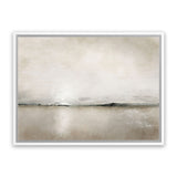 Shop Sunlight Bay Canvas Art Print-Abstract, Dan Hobday, Horizontal, Neutrals, Rectangle, View All-framed wall decor artwork