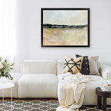 Shop The Glade Art Print-Abstract, Dan Hobday, Horizontal, Rectangle, View All, Yellow-framed painted poster wall decor artwork