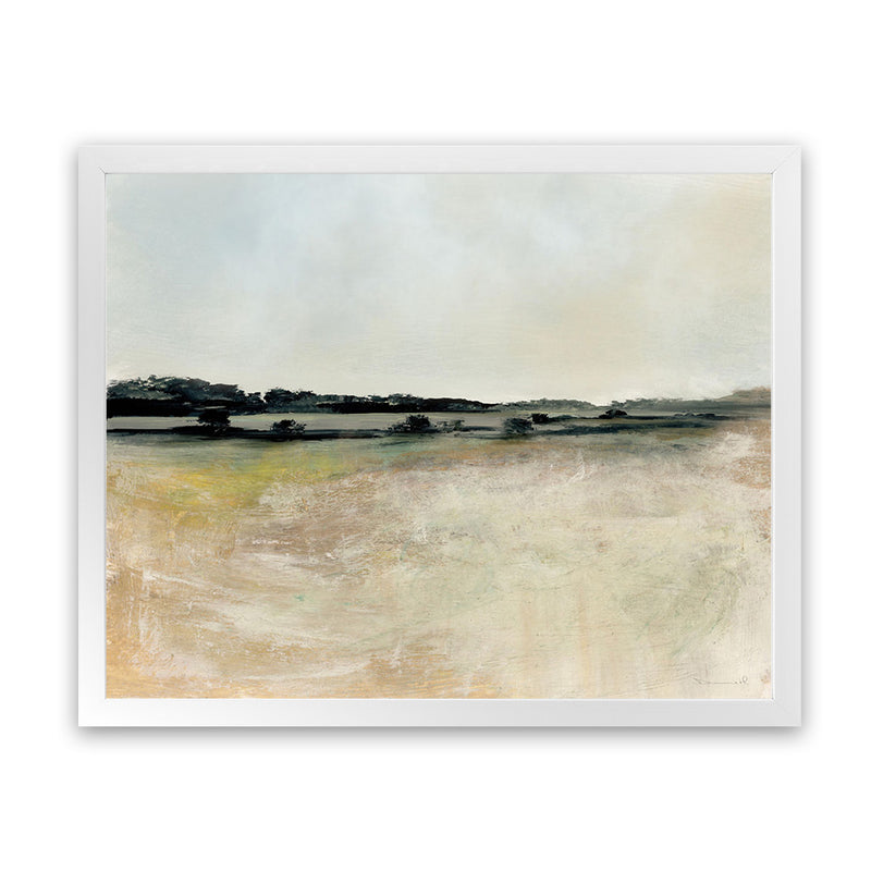 Shop The Glade Art Print-Abstract, Dan Hobday, Horizontal, Rectangle, View All, Yellow-framed painted poster wall decor artwork