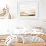 Shop The South Art Print-Abstract, Dan Hobday, Horizontal, Neutrals, Rectangle, View All-framed painted poster wall decor artwork