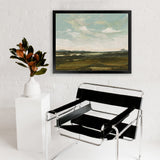 Shop Valley View Art Print-Abstract, Dan Hobday, Green, Horizontal, Rectangle, View All-framed painted poster wall decor artwork