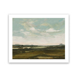 Shop Valley View Art Print-Abstract, Dan Hobday, Green, Horizontal, Rectangle, View All-framed painted poster wall decor artwork