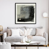 Shop Adored (Square) Canvas Art Print-Abstract, Black, Dan Hobday, Square, View All-framed wall decor artwork