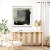 Shop Adored (Square) Canvas Art Print-Abstract, Black, Dan Hobday, Square, View All-framed wall decor artwork