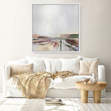 Shop Beauty Land (Square) Canvas Art Print-Abstract, Dan Hobday, Neutrals, Square, View All-framed wall decor artwork