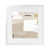 Shop Block (Square) Art Print-Abstract, Brown, Dan Hobday, Neutrals, Square, View All-framed painted poster wall decor artwork