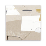 Shop Block (Square) Art Print-Abstract, Brown, Dan Hobday, Neutrals, Square, View All-framed painted poster wall decor artwork