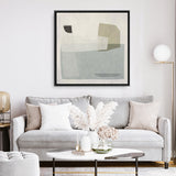 Shop Bourne (Square) Canvas Art Print-Abstract, Dan Hobday, Neutrals, Square, View All-framed wall decor artwork