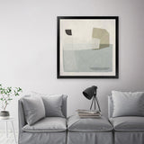 Shop Bourne (Square) Art Print-Abstract, Dan Hobday, Neutrals, Square, View All-framed painted poster wall decor artwork