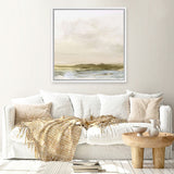 Shop Coastal Break (Square) Canvas Art Print-Abstract, Dan Hobday, Neutrals, Square, View All-framed wall decor artwork