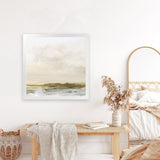 Shop Coastal Break (Square) Art Print-Abstract, Dan Hobday, Neutrals, Square, View All-framed painted poster wall decor artwork