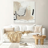 Shop Different Side (Square) Canvas Art Print-Abstract, Brown, Dan Hobday, Square, View All-framed wall decor artwork