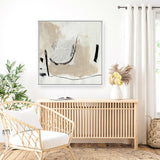 Shop Different Side (Square) Canvas Art Print-Abstract, Brown, Dan Hobday, Square, View All-framed wall decor artwork