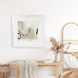 Shop Different Side (Square) Art Print-Abstract, Brown, Dan Hobday, Square, View All-framed painted poster wall decor artwork