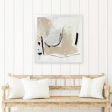 Shop Different Side (Square) Art Print-Abstract, Brown, Dan Hobday, Square, View All-framed painted poster wall decor artwork