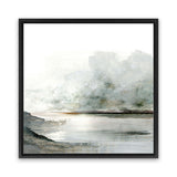 Shop Ebb (Square) Canvas Art Print-Abstract, Dan Hobday, Grey, Neutrals, Square, View All-framed wall decor artwork