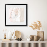 Shop Fade to White (Square) Art Print-Abstract, Dan Hobday, Neutrals, Square, View All-framed painted poster wall decor artwork