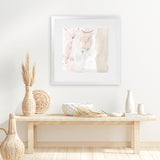 Shop Fade to White (Square) Art Print-Abstract, Dan Hobday, Neutrals, Square, View All-framed painted poster wall decor artwork