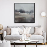 Shop Forest Lake (Square) Canvas Art Print-Abstract, Brown, Dan Hobday, Square, View All-framed wall decor artwork