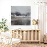 Shop Forest Lake (Square) Canvas Art Print-Abstract, Brown, Dan Hobday, Square, View All-framed wall decor artwork