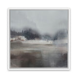 Shop Forest Lake (Square) Canvas Art Print-Abstract, Brown, Dan Hobday, Square, View All-framed wall decor artwork