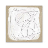 Shop Format (Square) Art Print-Abstract, Brown, Dan Hobday, Square, View All, White-framed painted poster wall decor artwork