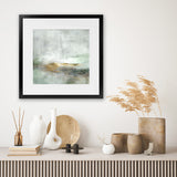 Shop Golden Horizon (Square) Art Print-Abstract, Dan Hobday, Green, Square, View All-framed painted poster wall decor artwork