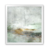 Shop Golden Horizon (Square) Art Print-Abstract, Dan Hobday, Green, Square, View All-framed painted poster wall decor artwork