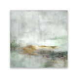 Shop Golden Horizon (Square) Canvas Art Print-Abstract, Dan Hobday, Green, Square, View All-framed wall decor artwork