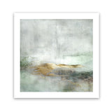 Shop Golden Horizon (Square) Art Print-Abstract, Dan Hobday, Green, Square, View All-framed painted poster wall decor artwork