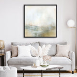 Shop Golden (Square) Canvas Art Print-Abstract, Dan Hobday, Neutrals, Square, View All-framed wall decor artwork