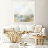 Shop Golden (Square) Canvas Art Print-Abstract, Dan Hobday, Neutrals, Square, View All-framed wall decor artwork